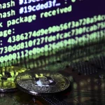 The digital process of cryptocurrency mining