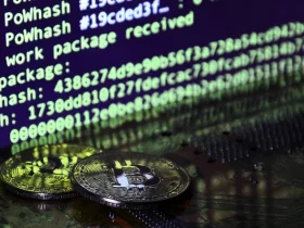 The digital process of cryptocurrency mining